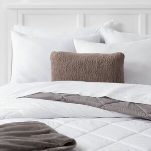 Room Essentials -  5-Piece/Flannel Comforter Set Diam White